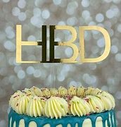 Image result for HBD Cake Toppers