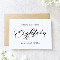 Image result for Happy 18th Birthday Calligraphy