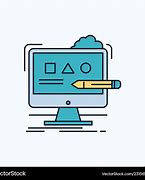 Image result for Flat Design Computer Icon