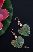 Image result for Oak Leaf Earrings