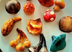 Image result for Marzipan Mushrooms