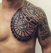 Image result for Maori Chest Tattoo Designs