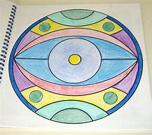 Image result for eye mandala coloring book