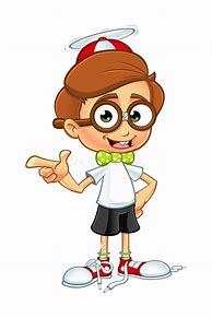 Image result for Nerd Boy Cartoon