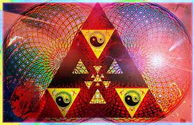 Image result for Triangle Sacred Geometry Art