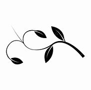 Image result for Black Leaf Icon