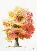 Image result for Painting a Colorful Fall Tree