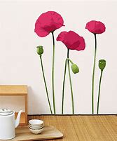 Image result for Poppy Wall Decals