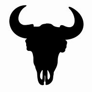 Image result for cow skull clipart