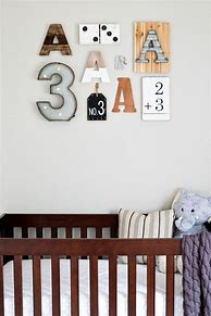 Image result for Simple Gallery Wall in Nursery