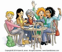 Image result for Women Book Club Clip Art