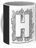 Image result for Monogram Letter H