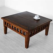 Image result for Coffee Table Square Column