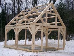 Image result for Timber Frame Shed Kits