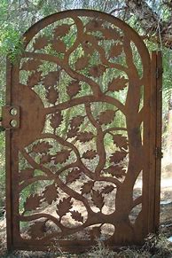 Image result for Modern Metal Garden Gates