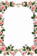 Image result for Pink Flower Border PNG