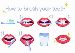 Image result for Brush Teeth Sign Bathroom Clip Art