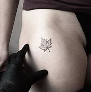 Image result for Traditional Maple Leaf Tattoo