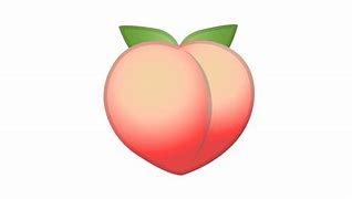 Image result for peach emoji