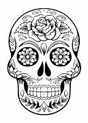 Image result for Skull Tattoo Flash Art