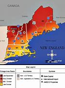 Image result for New England Foliage Map