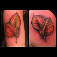 Image result for Aspen Leaf Tattoo