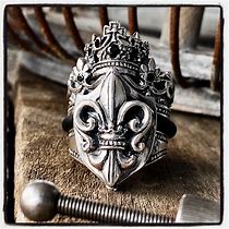 Image result for Fleur De Lis Men's Ring