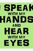 Image result for Sign Language Poster Printable