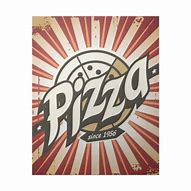 Image result for Retro Pizza Poster