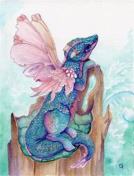 Image result for Dragon Fairy Art