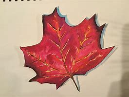 Image result for Watercolor Maple Tree with Leaf