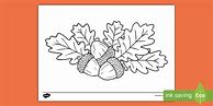 Image result for Acorn Tree Coloring Page