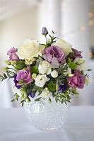 Image result for Purple and White Floral Arrangement