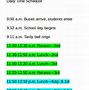 Image result for Daily Schedule Template Excel