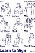 Image result for Tea Sign Language