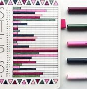 Image result for Step Tracker Bullet Journal