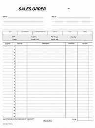 Image result for Printable Sales Order Forms