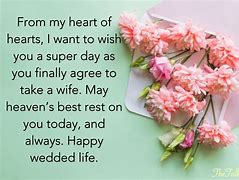 Image result for Wishing a Friend for His Wedding