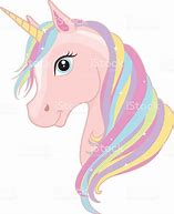 Image result for Unicorn Face Cartoon