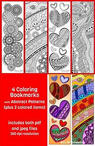 Image result for Printable Coloring Bookmarks