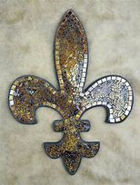 Image result for White Fleur De Lis Decor