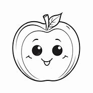 Image result for Apple Sketch for Coloring