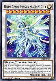 Image result for Yu-Gi-Oh! Stardust sIFR Divine Dragon