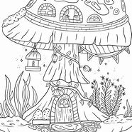 Image result for Cottagecore Adult Coloring Pages