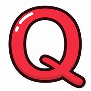 Image result for Rainbow Letter Q