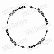 Image result for Arrow Wreath SVG