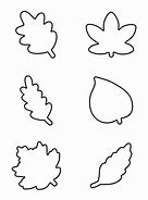 Image result for Fall Leaf Shapes Printable