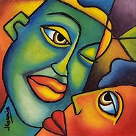 Image result for Face Abstract Art Paintings