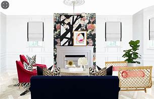 Image result for Eclectic Glam Living Room