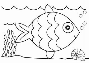 Image result for Fish Coloring Pic